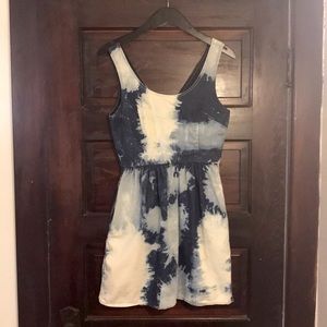 Bleach Tie Dye Denim Jumper